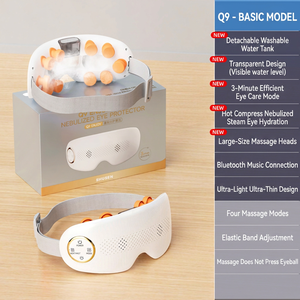 Electric Eye Massager Hot Compress Stress Relief Heating <b>Vibration</b> Massage Connect Music Relax Foldable Eye Care Smart Glasses - Product Image 5
