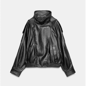 ZATRHMBM Collezione Primavera/Autunno 2026: Giacca Larga in Ecopelle alla Moda, Capospalla Casual <span class=keywords><strong>Vintage</strong></span> da <span class=keywords><strong>Donna</strong></span> - Product Image 1