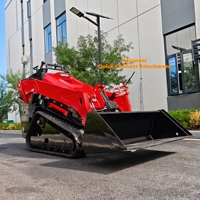 Mini-chargeuse sur chenilles V1000, 650 kg, moteur diesel Kubota, commande par joystick, EPA Euro 5, multi-attaches, garantie 1 an