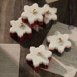 Collection de bougies d'aromathérapie rouge vin en gros Décorations de Noël transfrontalières Arbre de cire Accessoires de tir Atmosphère - Product Image 6