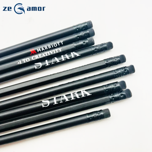 Văn Phòng Phẩm Cung Cấp Chuyên Nghiệp <span class=keywords><strong>Graphite</strong></span> Vẽ Bằng Gỗ Bút Chì Thiết Lập Vòng Màu Đen HB Số Lượng Lớn Tiêu Chuẩn Bút Chì Biểu Tượng Tùy Chỉnh In - Product Image 4