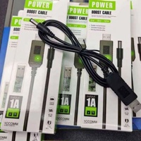Cable de alimentación tipo C PD a DC 5,5*2,1mm 5V a 12V Boost Converter WiFi a Powerbank conector tipo C Cable para enrutador Wifi ventilador