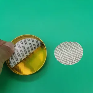 Segel panas lapisan segel aluminium berkualitas tinggi untuk tutup botol plastik