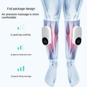 Druckt herapie Erholung Waden kneten Muskel ermüdung Beseitigung 3*3*3 einstellbare Luft kompression Bein massage gerät Anzug - Product Image 4