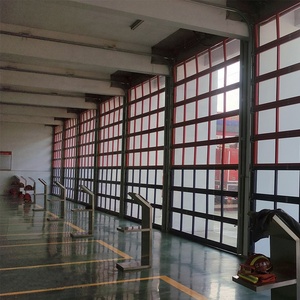 Trung Quốc Nhà Máy Tùy Chỉnh Tự Động Nhôm Hậu Cần Kho Hội Thảo Trạm Cháy Nhà Để Xe Công Nghiệp Trên Cửa Cắt - Product Image 4