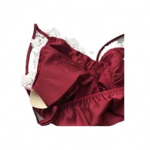 ชุดนอนผู้หญิง K2084 ลายพิมพ์ดอกไม้แฟชั่น ชุดนอน 2 ชิ้น พร้อมส่ง - Product Image 5