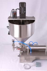 Good Quality Small Business Piston Shampoo Cosmetic for Bottle Oil Beverage Honey Fruit Milk Jam Juice Water Filling Machine 20L - Product Image 3