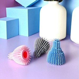 Silicone Cleaning <b>Brush</b> Long Handle For Water Tea Glass Baby Bottle Household Use - Product Image 2
