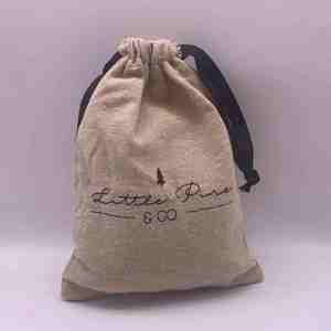 Wholesale Eco Muslin Cotton Linen <b>Drawstring</b> Bag Customized Organic Cotton Gift Packaging <b>Pouch</b> Biodegradable Wallet Wedding - Product Image 1