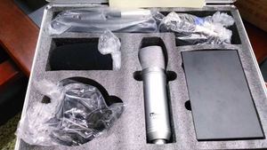 Microfono a Condensatore Nuoxun XLR con Diaframma Grande per Registrazione in Studio, Corpo in Metallo OEM U87 Tlm 103 - Product Image 3