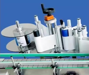 Machine d'étiquetage automatique de bouteilles en verre et en plastique circulaires de bureau - Product Image 6