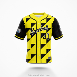 Baseball Jersey Sublimation Custom, niedrige MOQ, Stickerei - Product Image 2