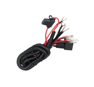 custom high quality 12V Horn Electronic Cable Grille Mount Blast Tone Horns Wiring harness for slot machine