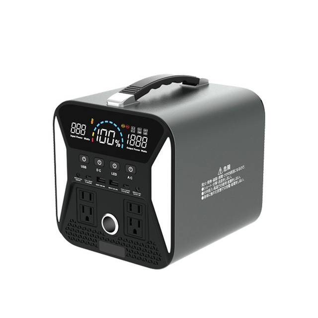 Hot Selling 300W Portable Power Station for Outdoor Camping Solar Power Station Pure Sine Wave MPPT Lithium Battery Pack