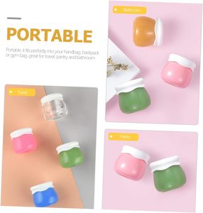 Nouveau pot cosmétique portable 10g en acrylique pour brillant à lèvres/rouge à lèvres, série confiture de fruits, avec couvercle PP à vis, modèle 2022 - Product Image 6