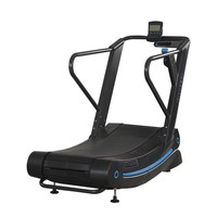Fabricant d'équipements de fitness, équipement d'entraînement, machine de cardio-training, tapis roulant incurvé, tapis roulant d'exercice confortable avec inclinaison