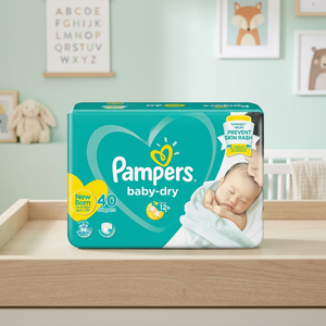 Couches jetables en coton pour bébés, lingettes pour bébés, serviettes hygiéniques, protège-slips, coussinets d'allaitement - Doux, respirants et anti-fuites 3D - Product Image 2