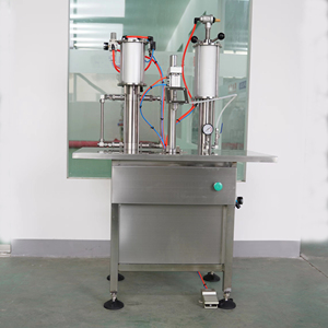 Machine de remplissage de <span class=keywords><strong>gaz</strong></span> GPL <span class=keywords><strong>butane</strong></span> semi-automatique pour bombe aérosol - Product Image 1