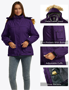 Nouvel arrivage <span class=keywords><strong>de</strong></span> veste <span class=keywords><strong>de</strong></span> <span class=keywords><strong>ski</strong></span> imperméable pour femmes, vente en gros <span class=keywords><strong>de</strong></span> <span class=keywords><strong>manteau</strong></span> d'hiver coupe-vent, doudoune, vêtements <span class=keywords><strong>de</strong></span> sport pour la neige - Product Image 3