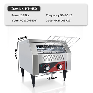 <span class=keywords><strong>Tostadora</strong></span> <span class=keywords><strong>de</strong></span> <span class=keywords><strong>Pan</strong></span> <span class=keywords><strong>de</strong></span> Alta Resistencia, Ideal para Tiendas <span class=keywords><strong>de</strong></span> Conveniencia, Artículo Popular en 2025 - Product Image 3