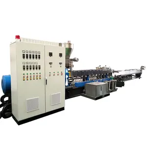 Efficient PVC parallel twin screw extruders/High-Quality Plastic Pellet Granule Production in PVC extruding line