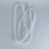 Fabrication chinoise de pièces à fumer colorées de haute qualité, tuyau de chicha en plastique jetable, longueur 1,8 mètre