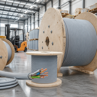 Câble de commande blindé résistant au feu WDZN-RYYP LSZH 300/500V, multiconducteurs en cuivre toronné, IEC 60331