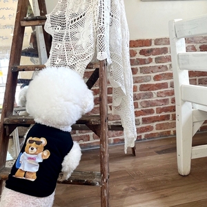 Floretes tridimensionales ropa para perros y mascotas puede llevar Bibby oso de peluche Pomerania pequeño cachorro Yorkshire <span class=keywords><strong>maltés</strong></span> - Product Image 4