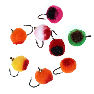 Guosong Vente Chaude 7 #10 # Cuivre 6 couleurs Saumon <span class=keywords><strong>Truite</strong></span> <span class=keywords><strong>Oeuf</strong></span> Mouche En Gros Mouches Pêche - Product Image 4