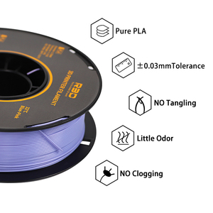 เปลี่ยนสี PLA ABS Filament 3D เครื่องพิมพ์วัตถุดิบบริสุทธิ์1.75มม. 1กก - Product Image 4
