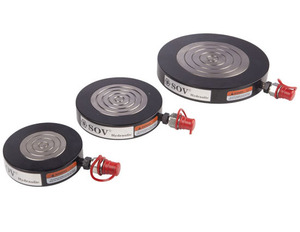 Vérin hydraulique en acier à simple effet, robuste, ultra-mince 35 mm, ultra-haut 2000 bars, 200T, avec coupleur SOV CEJIN - Product Image 3