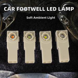 <b>Car</b> Interior Foot Well LED Bulb Ambient Light Pin <b>Socket</b> Lamp for Toyota Corolla Karoq RAV4 <b>12V</b> Retrofit Upgrade - Product Image 2