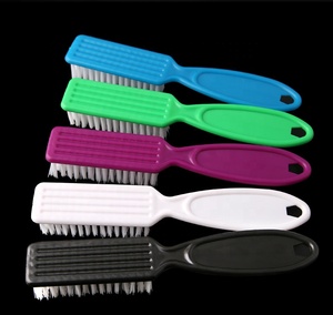Brosse de nettoyage pour nail art avec poils en nylon, accessoire pour vernis gel, manche en plastique, lime, outil de manucure et pédicure, nettoyeur de poussière - Product Image 3