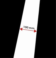 Le diffuseur flexible de silicone de néon de 100*30mm a mené le tube de silicone séparé de la bande menée