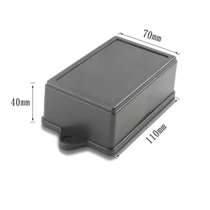 电动电池盒外壳定制标准壁挂式小尺寸ABS塑料电气外壳接线盒
