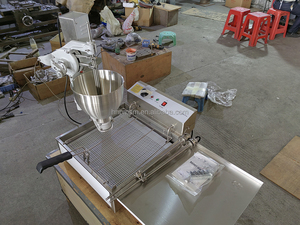 Máquina para Hacer Donas Automática <span class=keywords><strong>de</strong></span> Acero Inoxidable, Venta Directa <span class=keywords><strong>de</strong></span> Fábrica, Máquina para Hacer Pasteles y Donas - Product Image 3