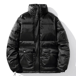 Winter 2023 New Warm Coat Jacket Men's Short White Duck <strong>Down</strong> Thick Plus Size Jacket - Product Image 1
