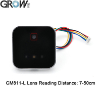 GROW-lector de código de barras serie GM811, escáner de código de barras Arduino, Windows, Android, Qr, 1D, 2D, para supermercado y almacén