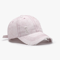 Gorras de Béisbol de 6 Paneles Unisex, Estilo Desgastado, con Logotipo Personalizado