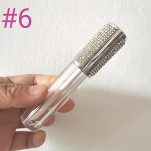 Kontainer <span class=keywords><strong>Lipgloss</strong></span> & Lipstik Kosmetik Plastik 5ml Warna Rose <span class=keywords><strong>Gold</strong></span> Perak, Tabung Kosong Berkilau dengan Kuas, Laris Terjual - Product Image 6