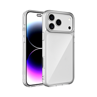 Coque de téléphone antichoc en acrylique haute transparence 2,5 mm pour iPhone 17 16 15 Pro Max – Prix de gros AK