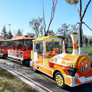 Tren de Juguete para Niños, Atracción de Acero para Parques de Diversiones, Parques Infantiles y Centros Comerciales - Product Image 1