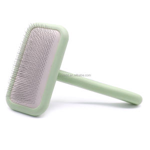 Yumuşak masaj ile köpek için 2025 <span class=keywords><strong>Pet</strong></span> Slicker fırça bakım paslanmaz çelik iğneler profesyonel <span class=keywords><strong>Pet</strong></span> Groomers Slicker fırça evcil hayvanlar için - Product Image 6