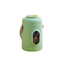 Boîte à lunch multifonctionnelle portable avec affichage numérique intelligent, chauffage programmé, petite cuisinière électrique, pot de cuisson électrique