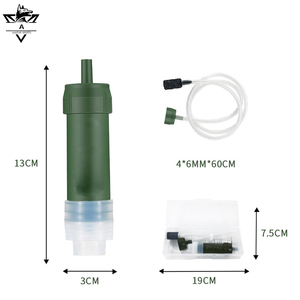 Filtro de agua portátil para acampar al aire libre, purificador de agua de alta eficiencia para senderismo y agua potable segura - Product Image 5