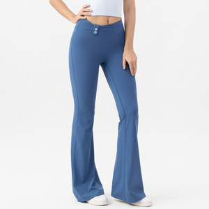Pantalones de Yoga Ajustados NULS, Elásticos en Cuatro Direcciones, Cintura Alta, para Fitness, Deportes, Correr, Casuales, para Mujer - Product Image 1