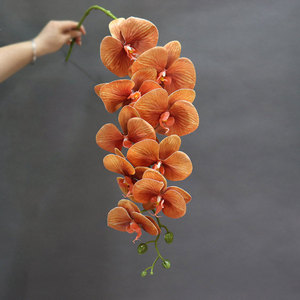 <span class=keywords><strong>Orchidea</strong></span> Phalaenopsis <span class=keywords><strong>Artificiale</strong></span> Grande 90cm con 9 Fiori, Effetto Realistico, per Decorazioni Casa, Matrimoni e Palcoscenici - Product Image 2