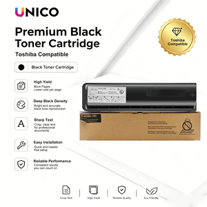 Cartouches de toner compatibles UNICO T4530C pour imprimantes laser Toshiba E-STUDIO 255 <span class=keywords><strong>305</strong></span> 305S 305SD 355 355S 455 455S - Product Image 2