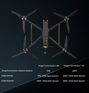 ชุดของเล่นรถแข่ง FPV รีโมทคอนโทรล 10 นิ้ว รุ่น v14 RTF ราคาประหยัด พร้อมชุดอุปกรณ์ 6S Freestyle F405 ESC FPV ขนาด 10 นิ้ว - Product Image 6