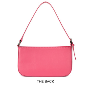 Sac à bandoulière en cuir PU personnalisable tendance et luxueux 2024 pour femmes, sac sous le bras en <span class=keywords><strong>fourrure</strong></span> <span class=keywords><strong>vegan</strong></span> rose, sac à main de créateur pour femmes avec logo - Product Image 3